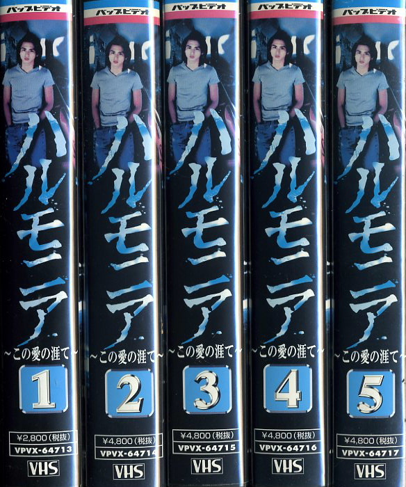 ハルモニア この愛の涯て ＴＶドラマ ＶＨＳ全5巻セット | ビデオ・ ネットレンタルのKプラス